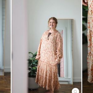 Maxi dress chiffon 1X